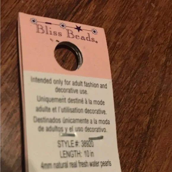 Real Freshwater White Pearls High Quality For Your Original Designs 10” Bliss - Picture 3 of 7